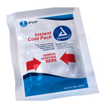 Think Safe First Voice Instant Cold Compress, 4in x 5in IP01a